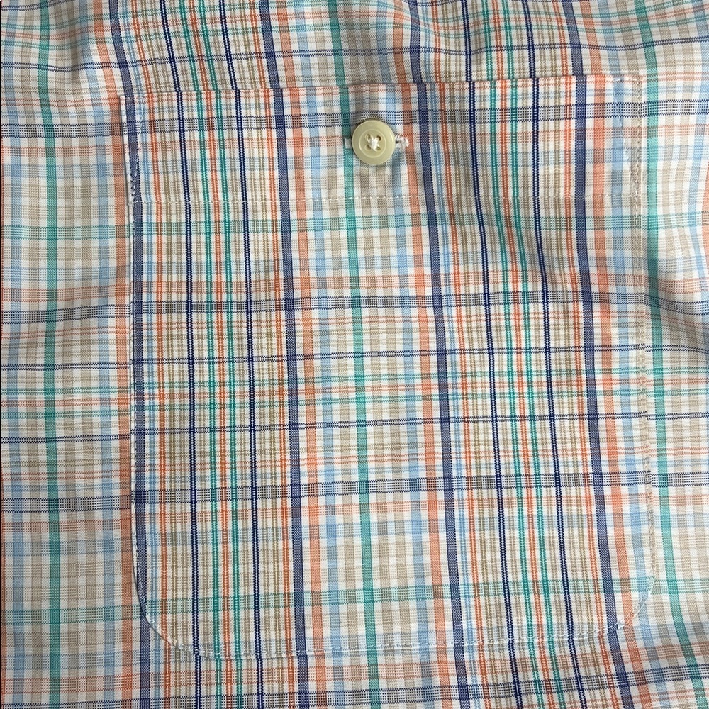 Orvis Plaid Button-Down Shirt | 100% Cotton | Men’s XL - Picture 5 of 13